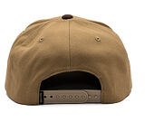 Cap Brixton - Linwood MP Snapback - Sand/Pinecone Brown