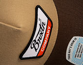 Cap Brixton - Linwood MP Snapback - Sand/Pinecone Brown