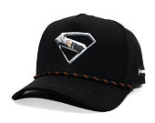 Cap Capslab - Trucker DC Comics - Metal Superman Patch - Black / Silver