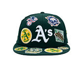 Cap New Era - MLB All Over Logo 59FIFTY - Oakland Athletics - Team Color