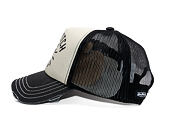 Cap Von Dutch - Trucker - Calif. Motorcycles 1929 Grey/Distressed Black Denim