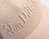 Cap Von Dutch - Trucker - Originals Logo Beige