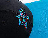 Cap Nike - Dri-Fit Pro - Miami Marlins - Black 00A/Light Current Blue