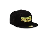 Cap New Era - All Over Vines 59FIFTY - Stranger Things - Black