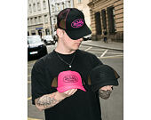 Kšiltovka Von Dutch - Trucker - Rubber Logo Pink/Black