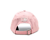Kids Cap New Era - MLB Linen 9FORTY M-CROWN - LA Dodgers - Pink Rouge / White