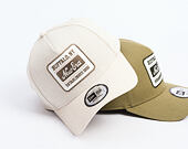 Cap New Era - Branded Buffalo Patch Linen 9FORTY A-Frame - Stone