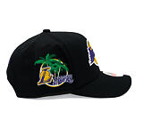 Cap Mitchell & Ness  - NBA Classic Red Snapback Custom Patch - Los Angeles Lakers - Black