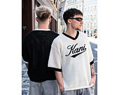 Tee Karl Kani - Cursive Varsity Crochet Boxy T-Shirt White