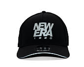 Cap New Era - Branded Reflective 9FORTY M-CROWN A-Frame Trucker - Black