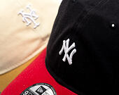 Cap New Era - MLB Mini Logo Washed Contrast 9TWENTY - NY Yankees - Navy / Scarlet