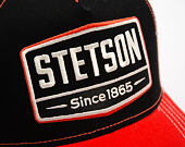 Cap Stetson - Gasoline Trucker - Black / Red