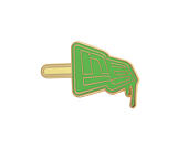 Pin New Era - Branded Cap Pin Lolly - Green