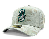 Cap New Era - MLB Three Looms "Leafy Palm" 59FORTY A-Frame - Seattle Mariners - Stone