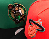 Cap Mitchell & Ness - In The City - NBA - Miami Heat - Pink