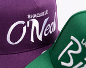 Cap Mitchell & Ness - Player Script Hwc - NBA - Los Angeles Lakers - Shaquille O'Neal - Purple_White