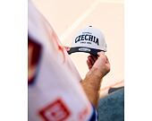 Cap New Era - Contrast Visor M-CROWN 9FORTY - Baseball Czechia - Ivory