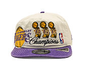Cap New Era - NBA "Hardwood Classic Champions" 19TWENTY - LA Lakers - Chrome White / Team Color