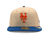 Cap New Era - MLB "Summer Twine" 59FIFTY - NY Mets - Team Color / Open Market Tan