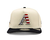 Cap New Era - MLB "American Flag" 9FIFTY - Arizona Diamondbacks - Chrome White