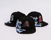 Cap New Era - MLB "Tidal Wave" 59FIFTY - Arizona Diamondbacks - Black