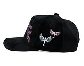 Cap Reflection Luxury New Angel Cap - Black Pink Script
