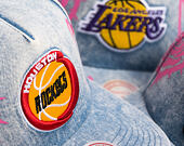 Cap Mitchell & Ness - Painted Love - NBA - Houston Rockets - Light Blue