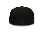Cap New Era - MLB Black on Black 59FIFTY - Atlanta Braves - Black