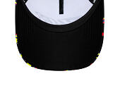 Cap New Era - VR 46 Print Visor 9FORTY A-Frame Trucker - Black