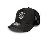 Cap New Era - Faux Suede 9FORTY A-Frame Trucker - ASTON VILLA FC - Graphite