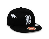 Cap New Era - MLB IMAGE DROP Heritage 9FIFTY Retro Crown - Atlanta Braves - Black