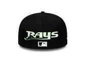 Cap New Era - MLB IMAGE DROP 59FIFTY - Tampa Bay Rays - Black