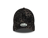 Womens Cap New Era - MLB Cosy Leopard 9FORTY - LA Dodgers - Black