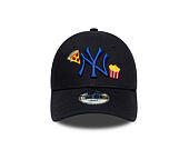 Kids Cap New Era - MLB Food Icon 9FORTY - NY Yankees - Navy / Blue