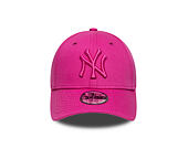 Kids Cap New Era - MLB League Essential 9FORTY - NY Yankees - Fuchsia