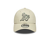 Cap New Era - MLB Team Outline 9FORTY - Oakland Athletics - Stone / Cilantro Green