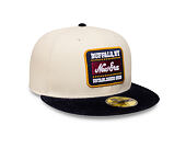 Cap New Era - Branded Patch Cord 59FIFTY - Cream / Navy