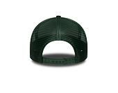 Cap New Era - Branded Licence Plate 9FORTY A-Frame Trucker - Cilantro Green / Stone