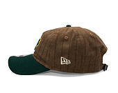 Cap New Era × Three Looms - Chestnut Pinstripe 9TWENTY A-Frame - Oakland Athletics