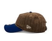 Cap New Era × Three Looms - Chestnut Pinstripe 9TWENTY A-Frame - LA Dodgers