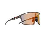 Sunglasses Red Bull SPECT - RUMBLE - Matt Black/Brown - Red Mirror