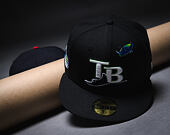 Cap New Era - MLB IMAGE DROP 59FIFTY - Tampa Bay Rays - Black