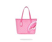 Bag Sprayground - Pink New Check Faces Tote