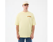 Tee New Era - Branded Beach Party Graphic Oversized Tee - Yellow