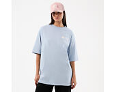 Tee New Era - Branded Block Party Graphic Oversized Tee - Sky Blue