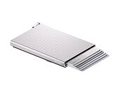 Card Case Secrid - Cardprotector Fluted for Magsafe Premium - Silver
