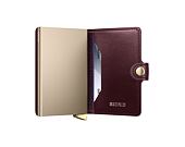 Wallet Secrid - Miniwallet Emboss Diamond Premium - Bordeaux