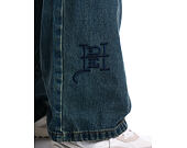 Pants Ed Hardy - Mens Fireball Dragon Dirty Wash Xxtra Denim Trousers Jeans - Green Tint