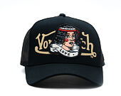 Cap Von Dutch - Trucker - Love Patch - Black