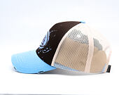 Cap Von Dutch - Baseball - Print & Embroidery - Black / Light Blue